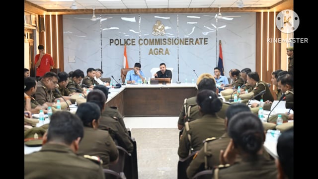पुलिस कमिश्नर आगरा दीपक कुमार जी के निर्देशन में पुलिस उपायुक्त नगर मुख्यालय द्वारा अपर पुलिस आयुक्त नगर कानून अवस्था