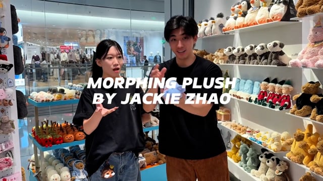 Video Morphing Plush by Jackie Zhao and JT Magic