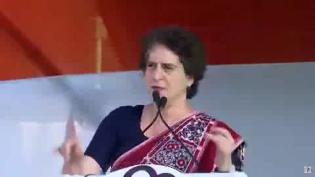 ➡️......बिहार: कांग्रेस महासचिव और सांसद प्रियंका गांधी वाड्रा ने चनपटिया में जनसभा को संबोधित करते हुए कहा था....*
*  