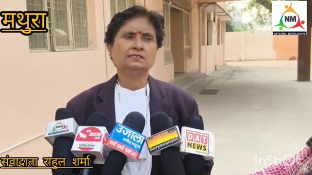 नगर निगम की बड़ी लापरवाही काट दिए हरे पेड़ मथुरा