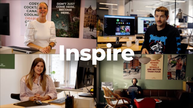 Mød Rikke, Emil og Fredrika fra INSPIRE