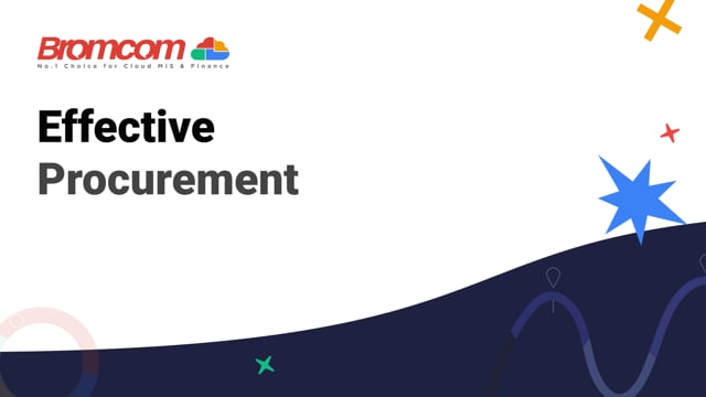 Effective Procurement