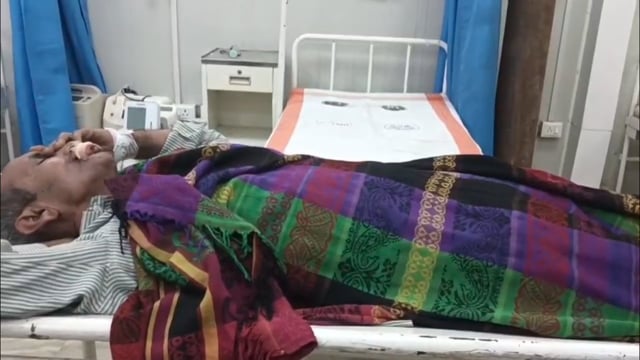 जब वर्दी ने दिखाई मानवता, घायल को मौत के मुंह से निकाला