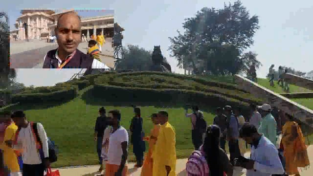 राम भक्तों की अयोध्या धाम मंदिर में लगी भारी भीड़, आज हम पहुंचे हुए हैं राम लला के मंदिर आप लोग देख रहे हैं एन एम न्यूज़