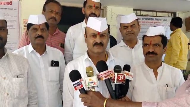 रवी सातारकर यांचा उमेदवारी अर्ज दाखल  