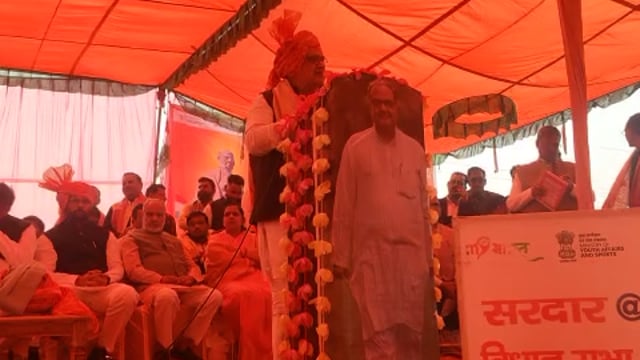 चौधरी भूपेंद्र सिंह प्रदेश अध्यक्ष भारतीय जनता पार्टी ने पदयात्रा का किया शुभारंभ आयेरा खेड़ा मथुरा से