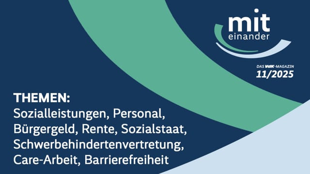 Miteinander – das TV-Magazin des VdK I Ausgabe November 2025