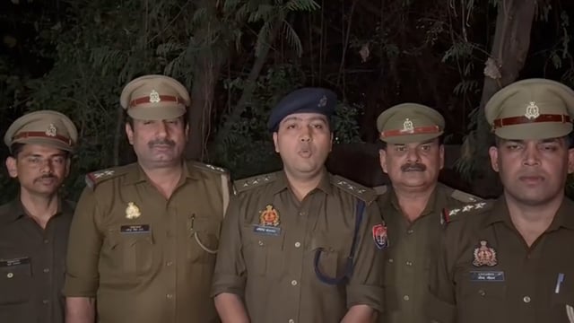 इंदिरापुरम श्री अभिषेक श्रीवास्तव, सहायक पुलिस आयुक्त इंदिरापुरम की बाइट ।