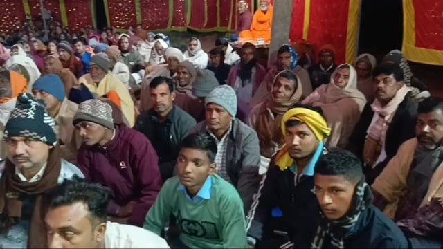 संतमत श्रीमद् भागवत सप्ताह ज्ञान महायज्ञ में उमड़ा भक्ति का सागर 