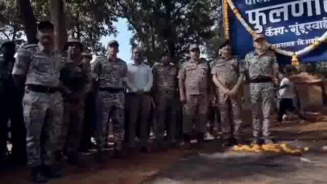 भामराढ परिसरातील २४ तासात ऊभारले पोलिस मदत केंद्र