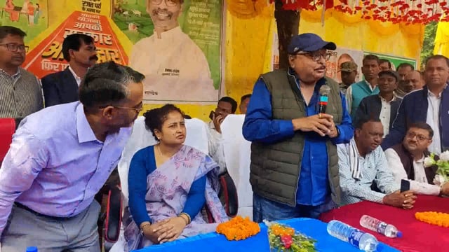 सेवा का अधिकार सप्ताह को लेकर गांडेय के कुंडलवादह में शिविर बोले राज्यसभा सांसद 