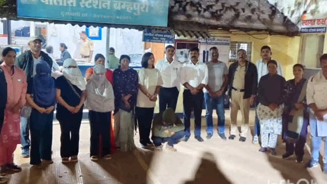 जिल्ह्यातील ब्रह्मपुरी येथे  स्पा सेंटरवरील वेश्याव्यवसायावर धाड :स्थानिक गुन्हे शाखा चंद्रपूरची कारवाई