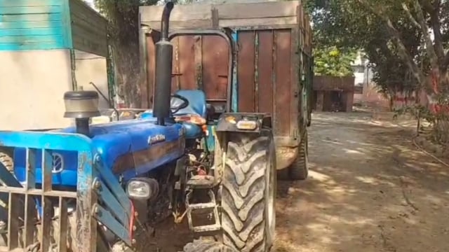 lMANT- बालू खनन करके ले जा रहे ट्रैक्टर ट्राली को पकड़ा, एस,डी,एम, मांट -श्रीमती रितु सिरोही,,