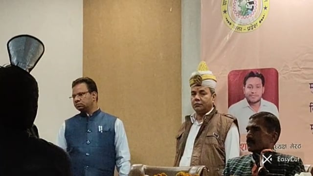 ग्रामीण पत्रकार एसोसिएशन शपथ ग्रहण समारोह में ऊर्जा मंत्री सोमेंद्र तोमर ने पत्रकारों के लिए कहा