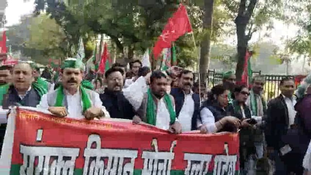 भारतीय किसान यूनियन श्रमिक जन शक्ति (संयुक्त किसान मोर्चा) द्वारा राष्ट्रपति नाम का एसडीएम को ज्ञापन सौंपा गया