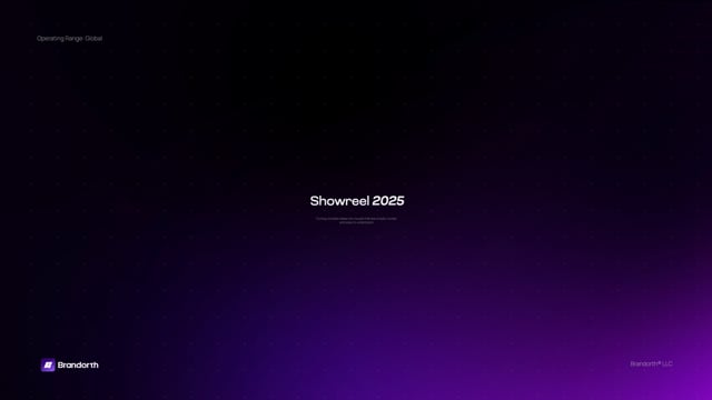 Brandorth Showreel