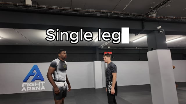Single leg + Crazy Dog pass