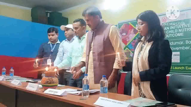 नीड्स द्वारा संचालित जीवन परियोजना का प्रखंड स्तरीय बालपोषण जागरूकता कार्यक्रम का दीप प्रज्वलित कर किया गया शुभारंभ 