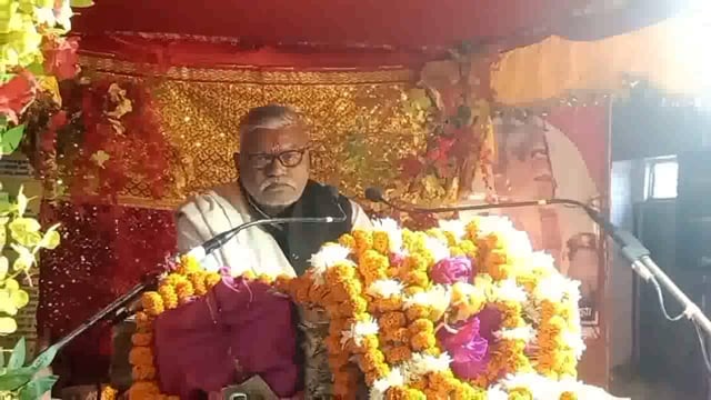 भरतपुर जिले में कस्बा वैर,भागवत कथा ज्ञान यज्ञ का शुभारंभ कथावाचक आचार्य हरिशंकर शुक्ला