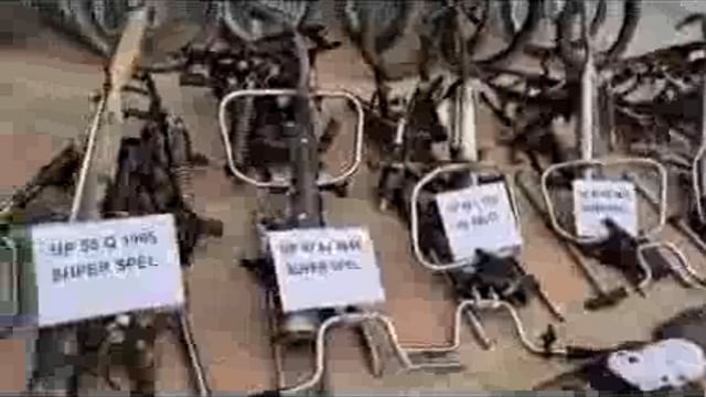 Bahraich 0 चोरी की 07 मोटरसाइकिल व 08 मोटरसाइकिल की चेचिस सहित कलपुर्जे बरामद कर 03 अभियुक्त गिरफ्तार किये जाने के स