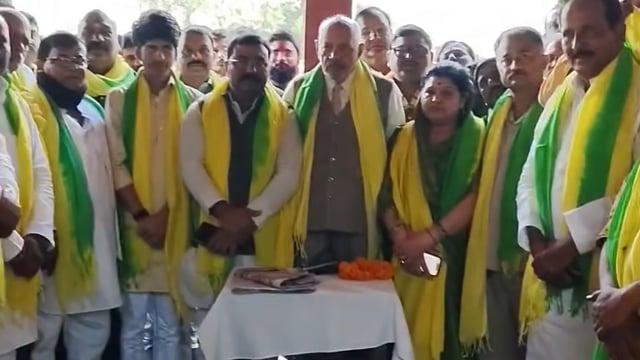 जनसत्तादल लोकतांत्रिक पार्टी का मनाया गया सातवां स्थापनादिवस केंद्रीयकार्यालय बाबूगंज कुंडा में धूमधामसेमनायागया,