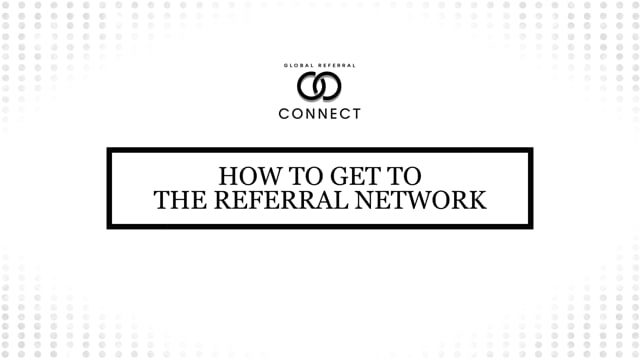 Secure Global Referral Network
