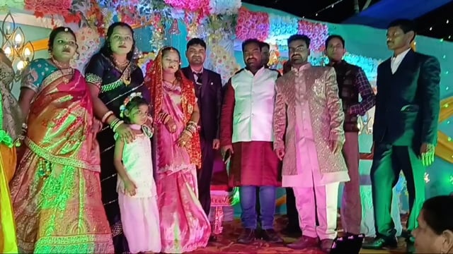 सिरदला में भव्य स्वागत समारोह, सैकड़ो लोगों ने दिया नव दंपति को आशीर्वाद