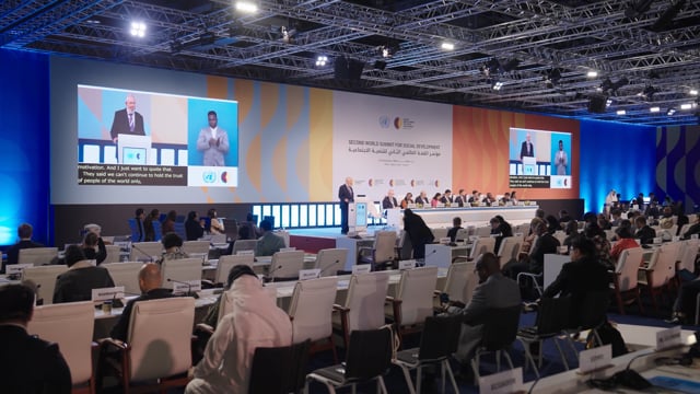 Second World Summit for Social Development 2025 - ROUND TABILE