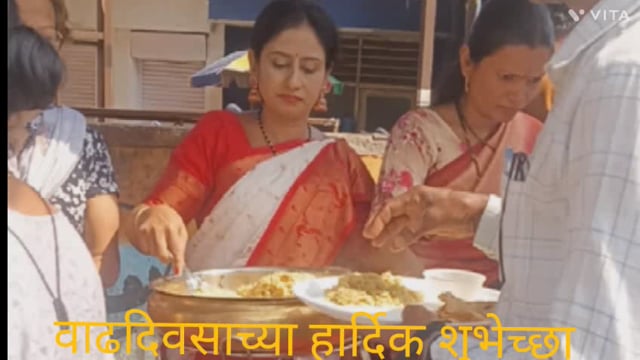 कोल्हापूर मध्ये वाढदिवसासाठी केक, फटाके आतषबाजी याला फाटा देत गोरगरिबांना  जेवण देऊन वाढदिवस वेगळ्या पद्धतीने साजरा केला