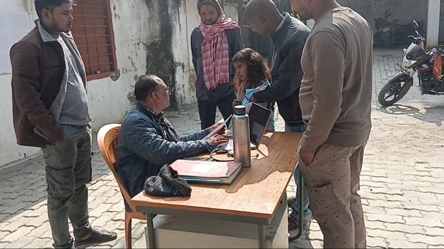 मारपीट की घटना में तीन लोग हुए जख्मी एक को किया गया रेफर