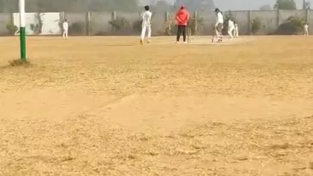 स्थान=डीपीएम क्रिकेट एकेडमी परिसर बहसूमा डीपीएम क्रिकेट अकादमी एवं ट्रांसलम अकैडमी के बीच शानदार मुकाबला डीपीएम कीजीत💪