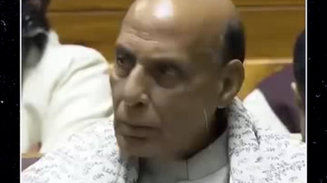 ➡️.....संसद मे ज़ब रक्षामंत्री राजनाथ सिंह को आया गुस्सा...*