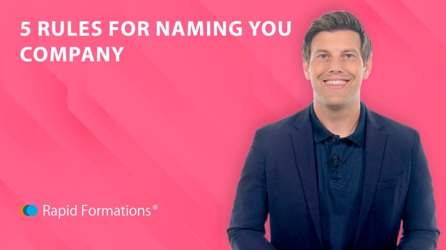 5 rules for naming your company