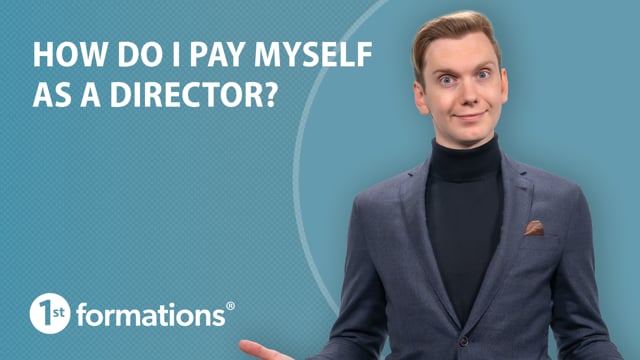 How do I pay myself as a director?