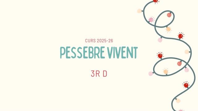 2526 - 3r D - Pessebre vivent