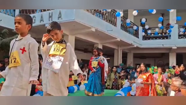 नन्हे कदम, बड़ा आत्मविश्वास फैंसी ड्रेस प्रतियोगिता में दिखा टैलेंट