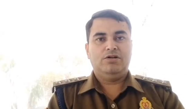 MANT- नोह झील पुलिस मुठभेड़ में तार चोर गिरफ्तार पेर में गोली लगने,से घायल,,