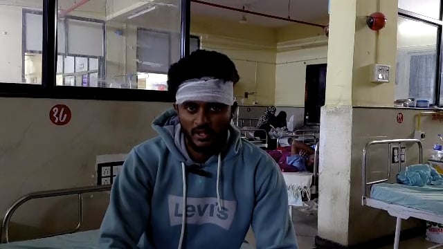 पिंपरी येथे एकास तिघांनी मिळून चाकूने केली मारहाण,तरुण जखमी