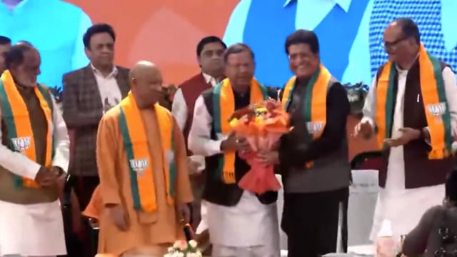 ➡️....केंद्रीय चुनाव प्रभारी और केंद्रीय मंत्री पीयूष गोयल ने   नवनिर्वाचित प्रदेश अध्यक्ष पंकज चौधरी घोषित किया...
पूरी  चुनाव प्रक्रिया  पूरी.. भाजपा के नए अध्यक्ष बने पंकज  चौधरी...