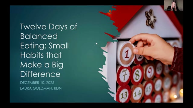Twelve Days of Balanced Eating: Small Habits That Make A Big Difference