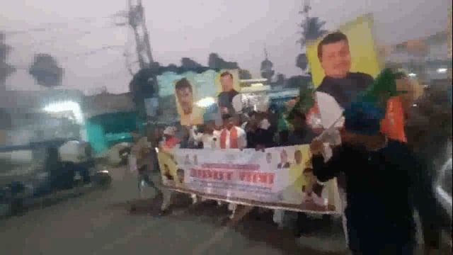 नितिन नवीन को कार्यकारी राष्ट्रीय अध्यक्ष एवं संजय सरावगी को प्रदेश अध्यक्ष बनाए जाने पर भाजपा ने निकाला आभार जुलूस।