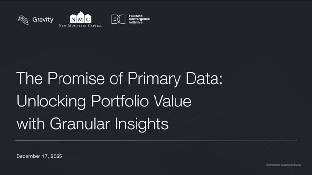 The Promise of Primary Data: Unlocking Portfolio Value with Granular Insights