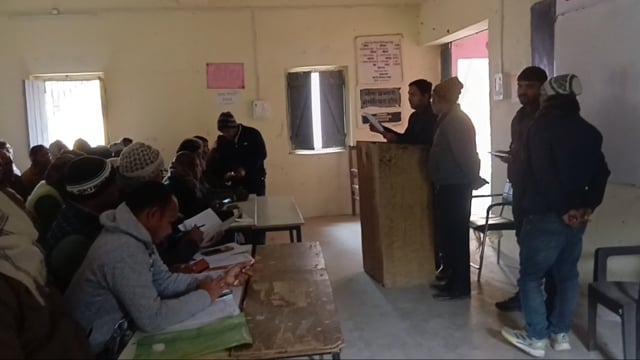 बीडीओ ने प्रखंड के सभी बीएलओ के साथ की बैठक, दिए आवश्यक निर्देश