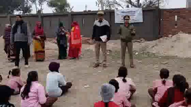 MANT- शक्ति मिशन ऑपरेशन जागृति फेज 5 के तहत, छात्र-छात्राओं को किया जागरूक,हेल्पलाइन नंबरों की दी, जानकारी,,