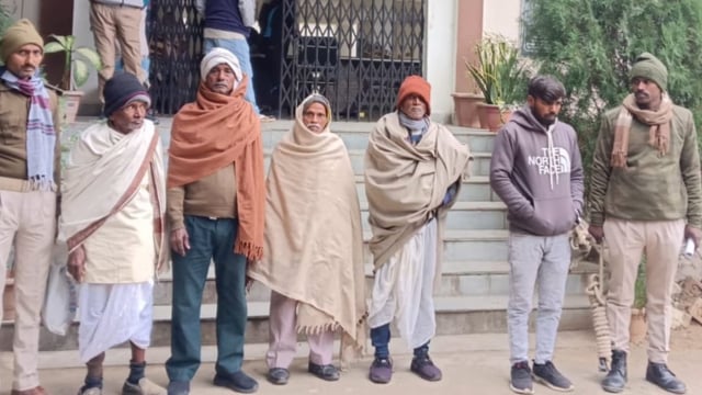 पुलिस ने वर्षो से फरार 5 वारंटी को किया गिरफ्तार भेजा न्यायालय