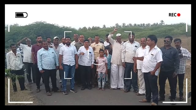 शक्तीपीठ महामार्गासाठी शेटफळे येथील शेतकरी आक्रमक