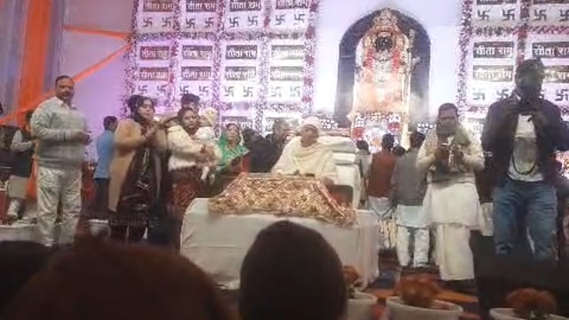 ➡️....Shri Ram Katha vachak antrashtriy Shri Vijay Kaushal Ji Maharaj Barabanki Auditorium mein Katha ka aayojan chal raha tha is aayojan mein Rajya Mantri Satish Sharma ji aur Sansad Shri Tanuj Puniya ji upsthit Rahe aaj samapt ho gaya hai. part 1