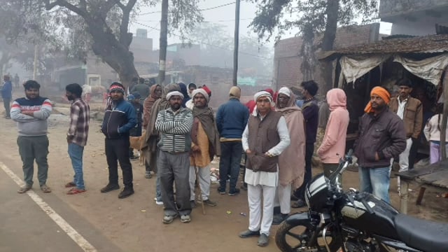 MANT- तेज रफ्तार, काली थार ने,तीन लोगों को रौंदा,एक की मौत,,