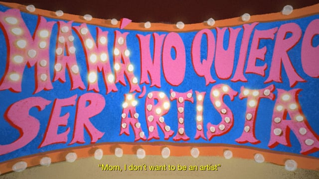 MAMÁ, NO QUIERO SER ARTISTA