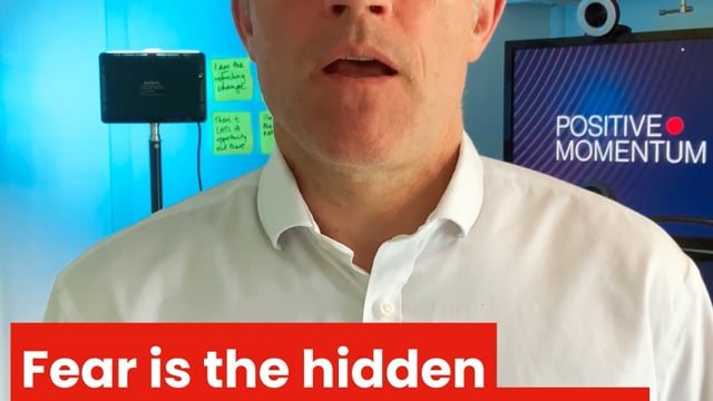 Julian March argues that fear is the hidden handbrake on progress